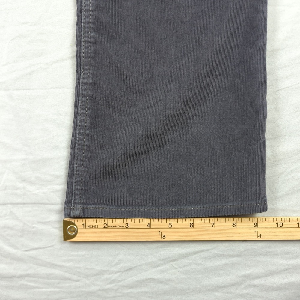 Levis Jeans Womens 31 Black Superlow Boot Cut Corduroy Classic Western Cowgirl - Picture 6 of 16